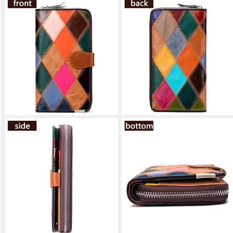 VIBE® | Damepung i vintage læder