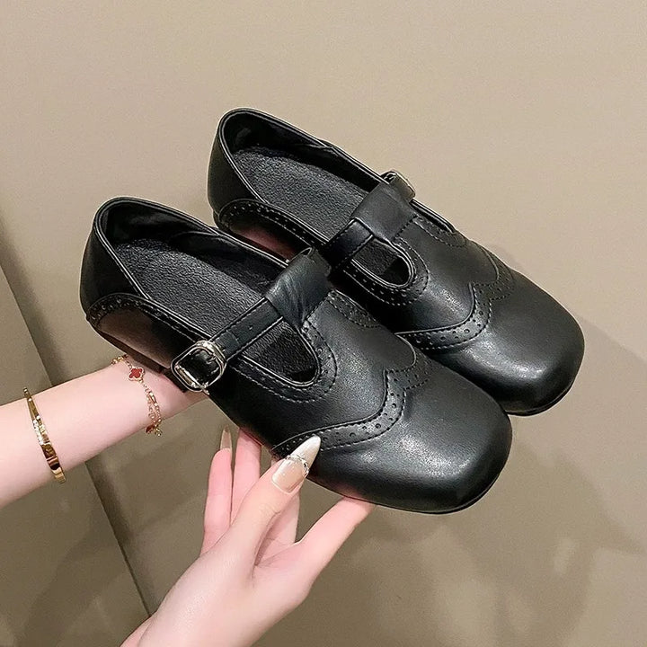 Emilia® | Vegetabilske Læder Orthopædiske Ballerinaer