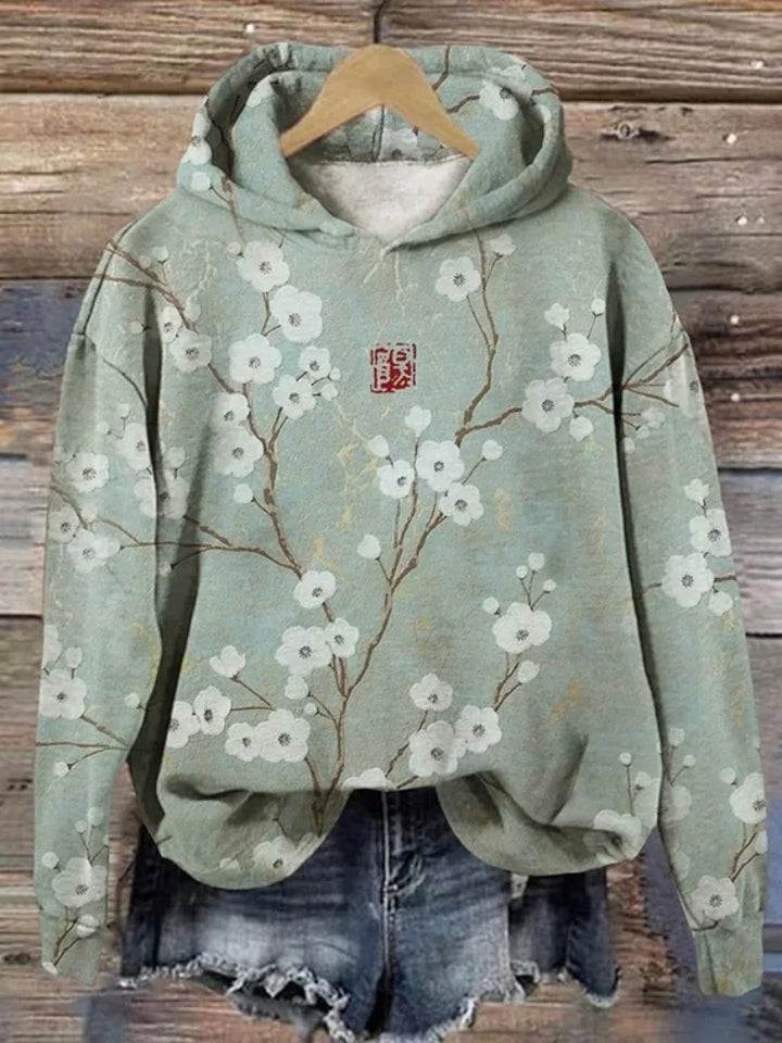 TILDA® | Sweatshirt med blomstertryk