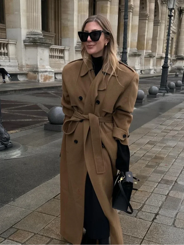 Helene® | Trench Coat i Suede