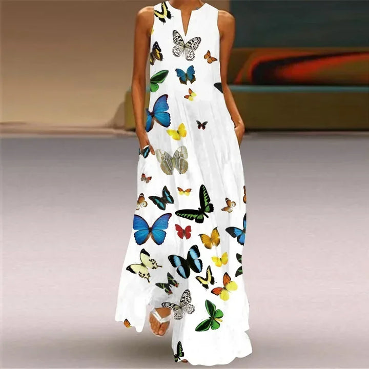 Iska® | Butterfly Bloom A-Line Kjole