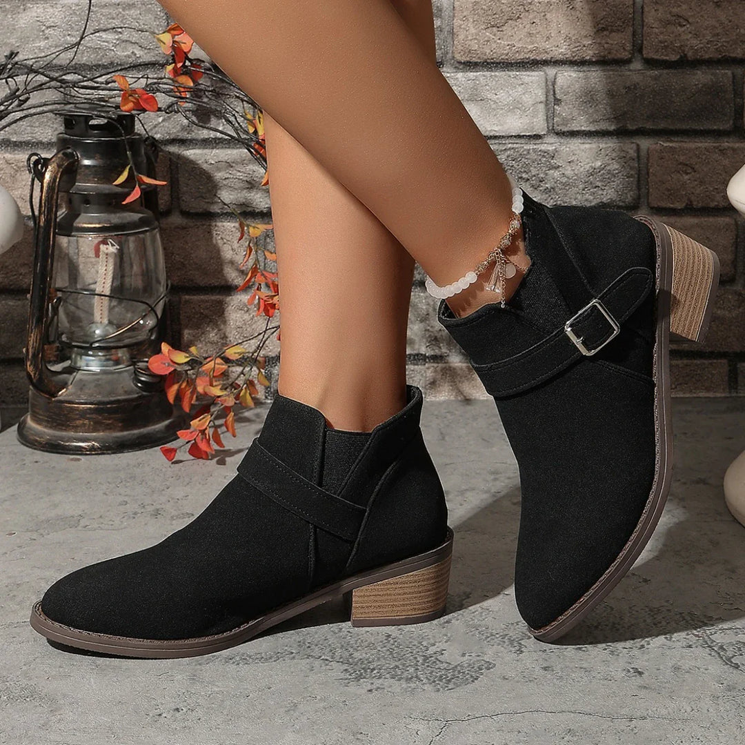 Bernadette® | Slip-on-støvler med justerbar spænde til damer
