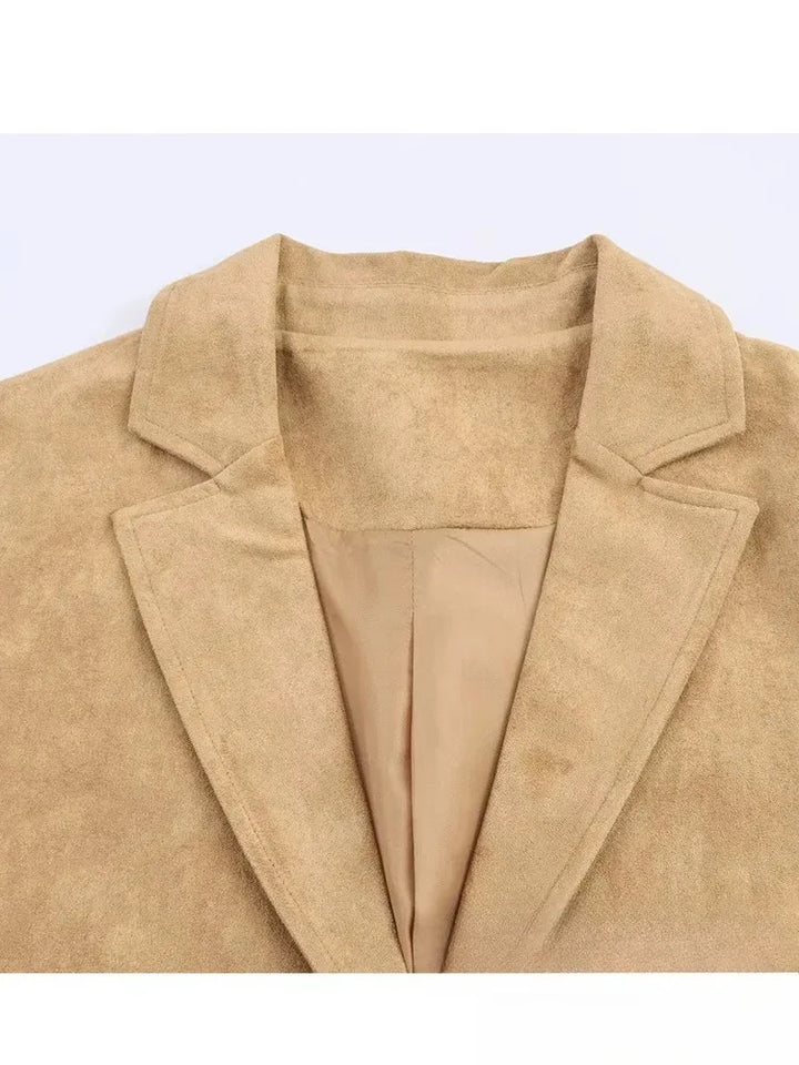 Louise® | Trench Coat i Suede