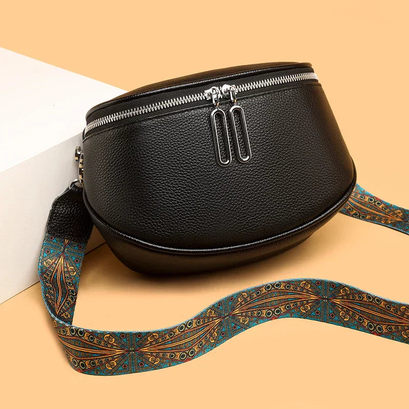 Brigitta® | Feinsäuberlich Læder Crossbody Taske