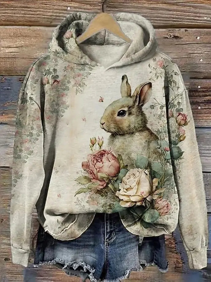 NOELA® | Sweatshirt med blomsterprint
