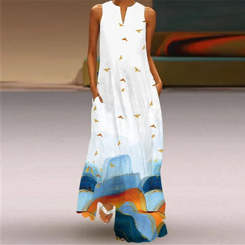 Iska® | Butterfly Bloom A-Line Kjole