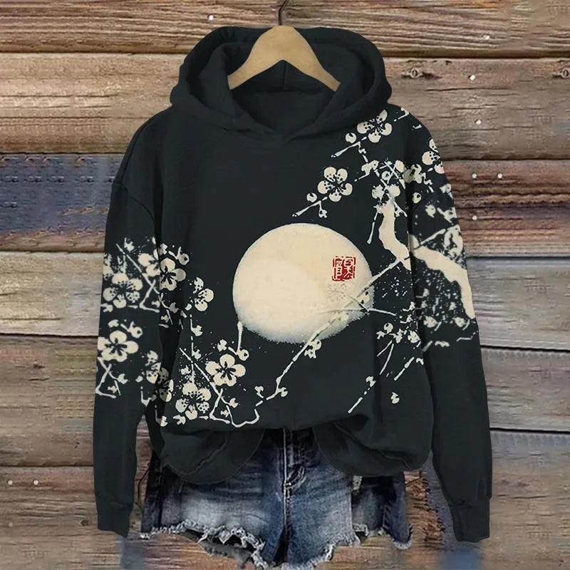 MELIA® | Sweatshirt med floraltryk