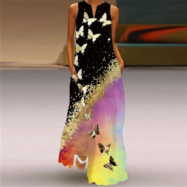 Iska® | Butterfly Bloom A-Line Kjole