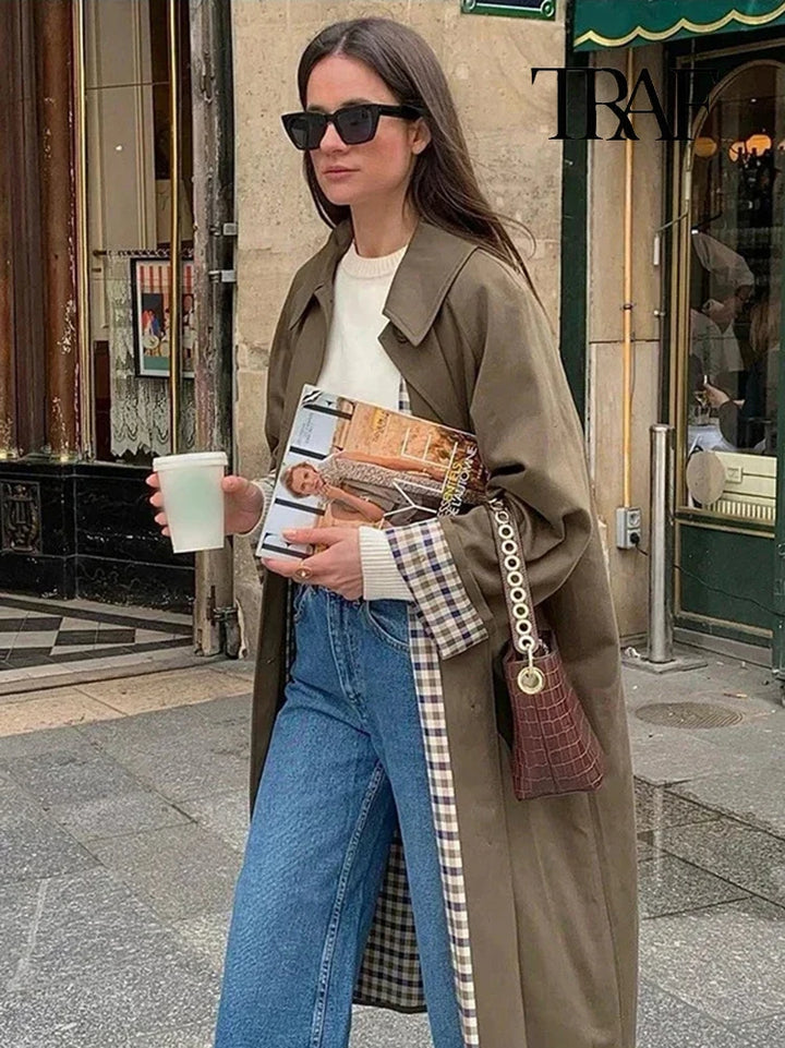 Signe® | Trench Coat i Suede