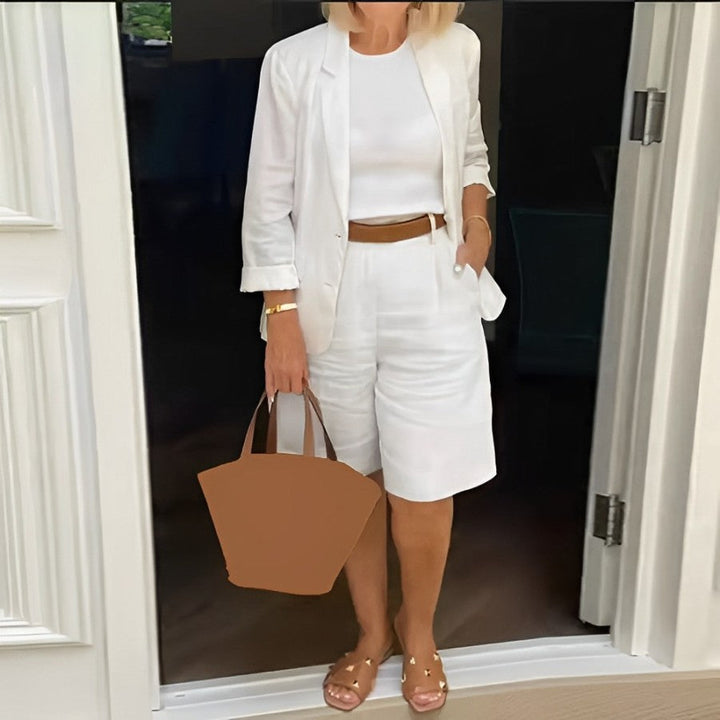 Birgitte®- Jakke + shorts