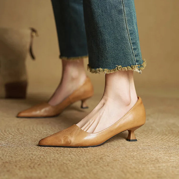 Isabella™ Pumps i ægte læder