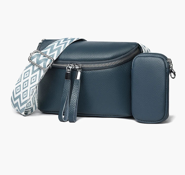 Ottilia® | Finslebet lædercrossbody taske
