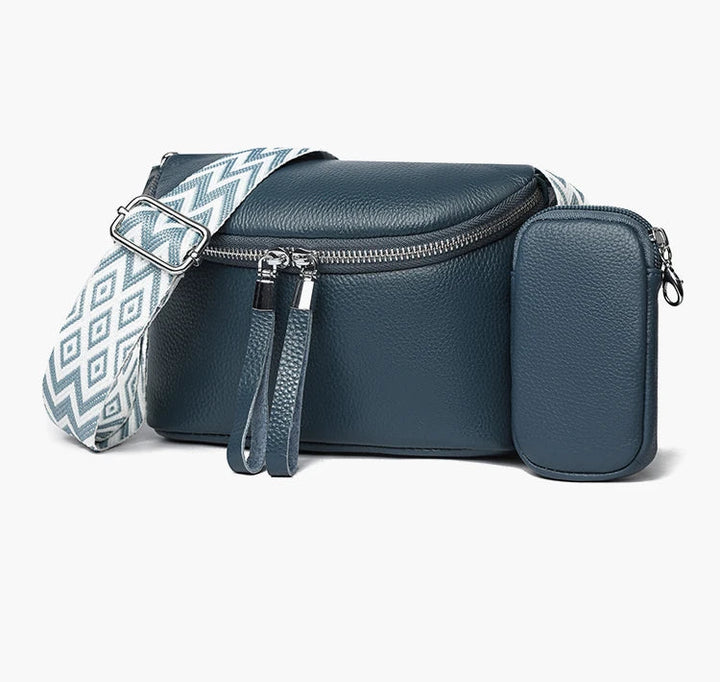 Ottilia® | Finslebet lædercrossbody taske