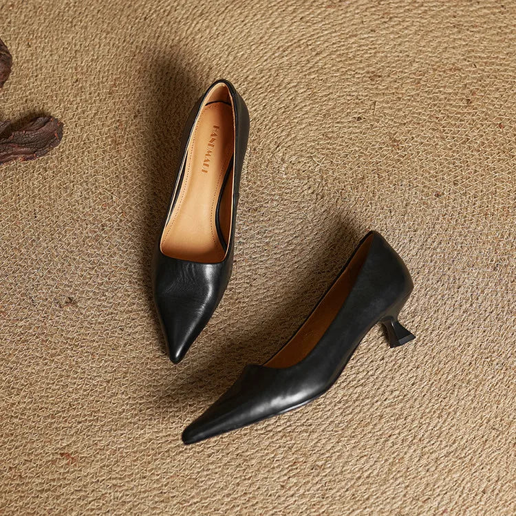 Isabella™ Pumps i ægte læder