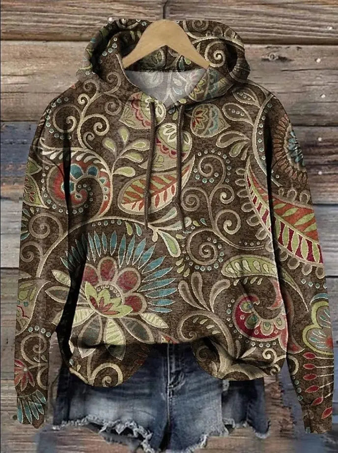 SILVA® | Sweatshirt med blomsterprint