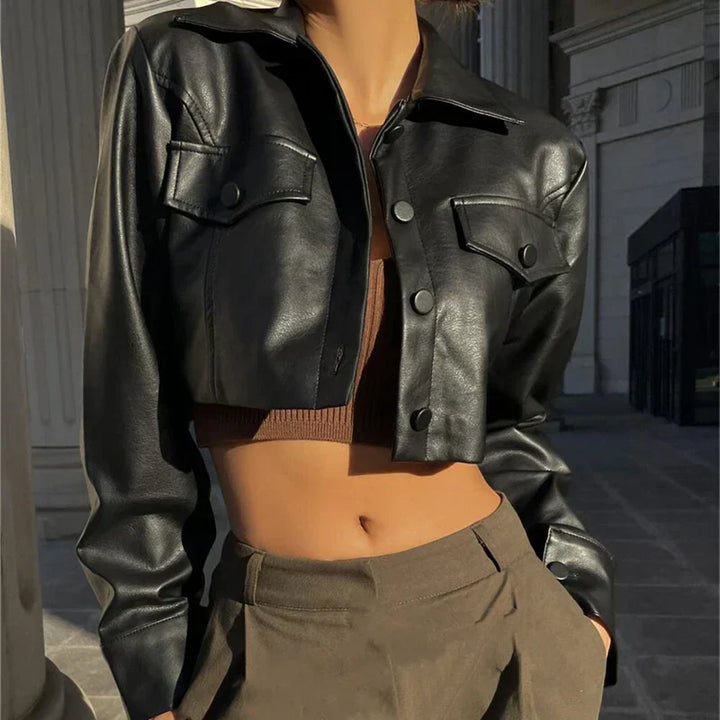 Irma® | Elegant Skindimitatjakke