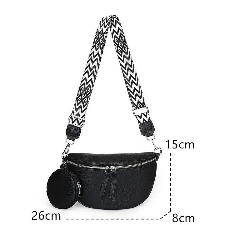 Tamara® | Raffineret lædercrossbody taske