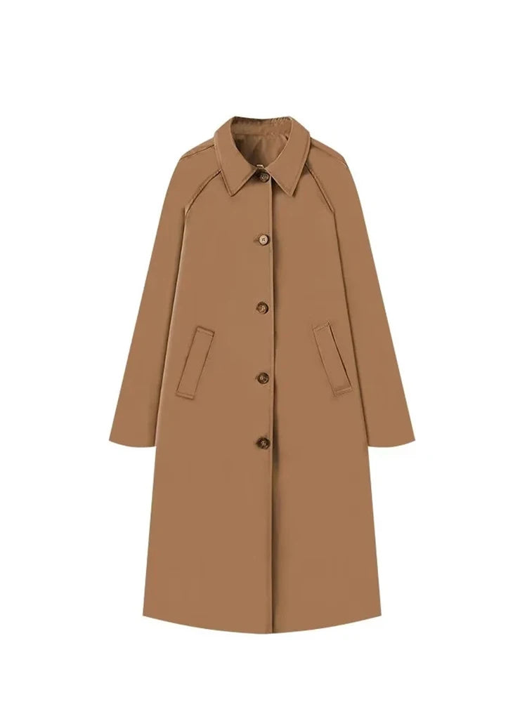 Signe® | Trench Coat i Suede