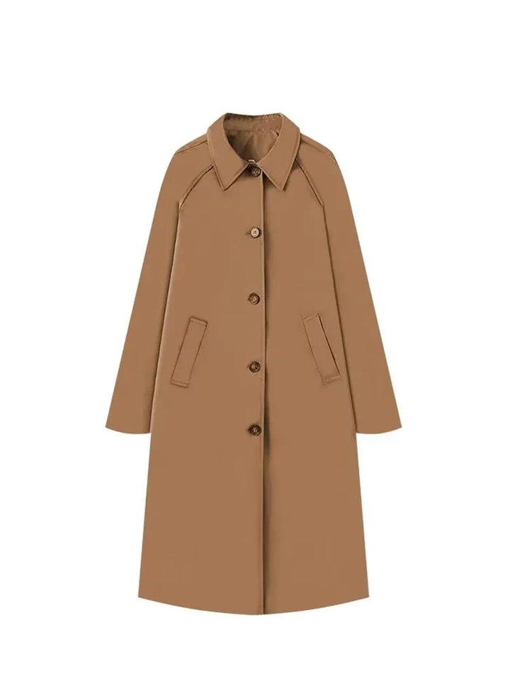 Signe® | Trench Coat i Suede