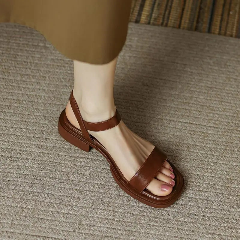 Lene® | Sandaler i læder