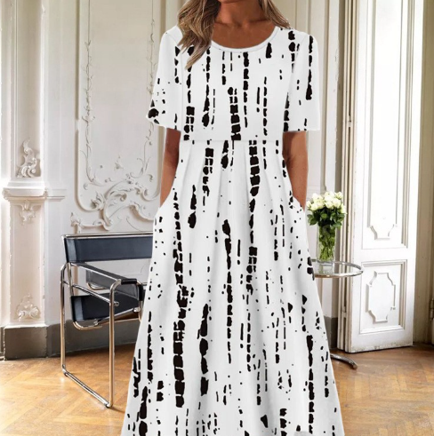 Pernille® | LIORASTYLE FLORAL A-LINE SOMMERKJOLE