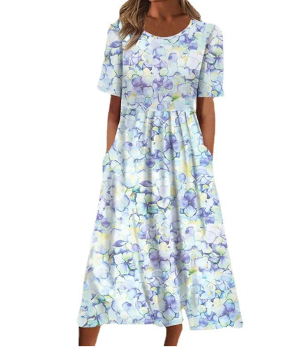 Pernille® | LIORASTYLE FLORAL A-LINE SOMMERKJOLE