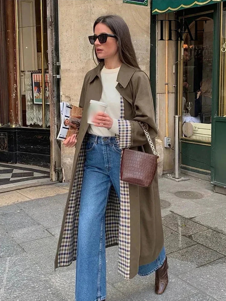 Signe® | Trench Coat i Suede