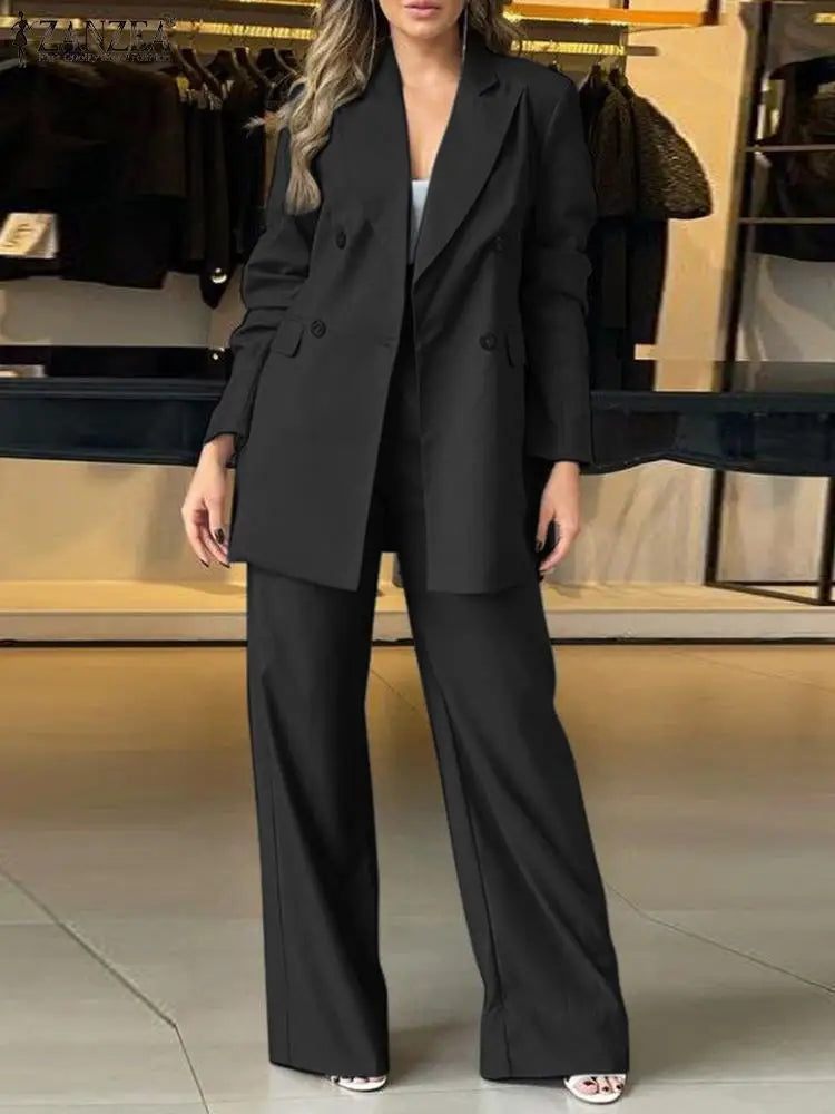 Birgit® | Dame To-delt Sæt – Tidløs Elegance og Moderne Styrke