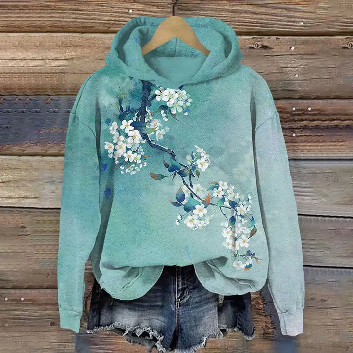 MELIA® | Sweatshirt med floraltryk