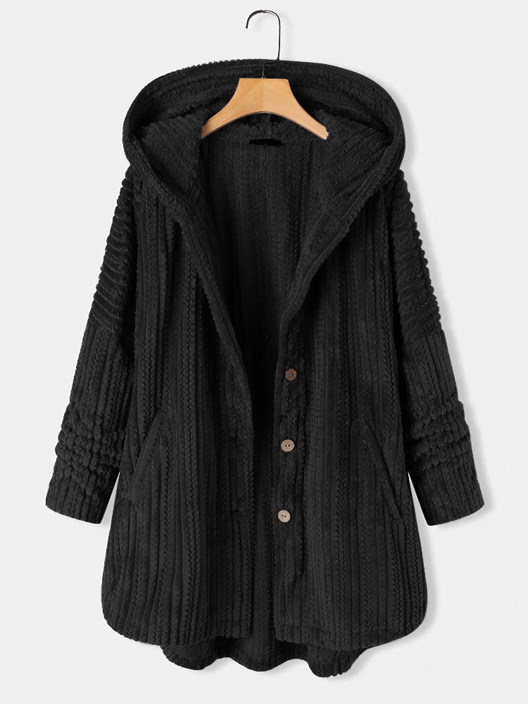 Elly® | Vinterfrakke med revers