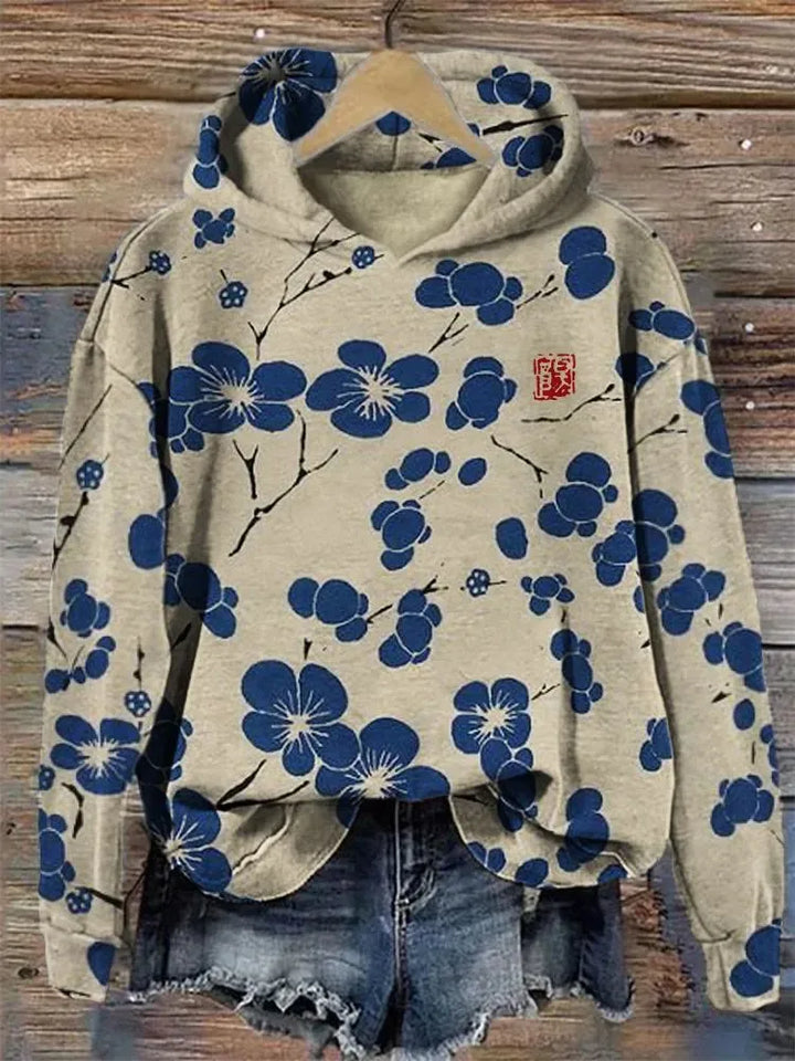 MELIA® | Sweatshirt med floraltryk