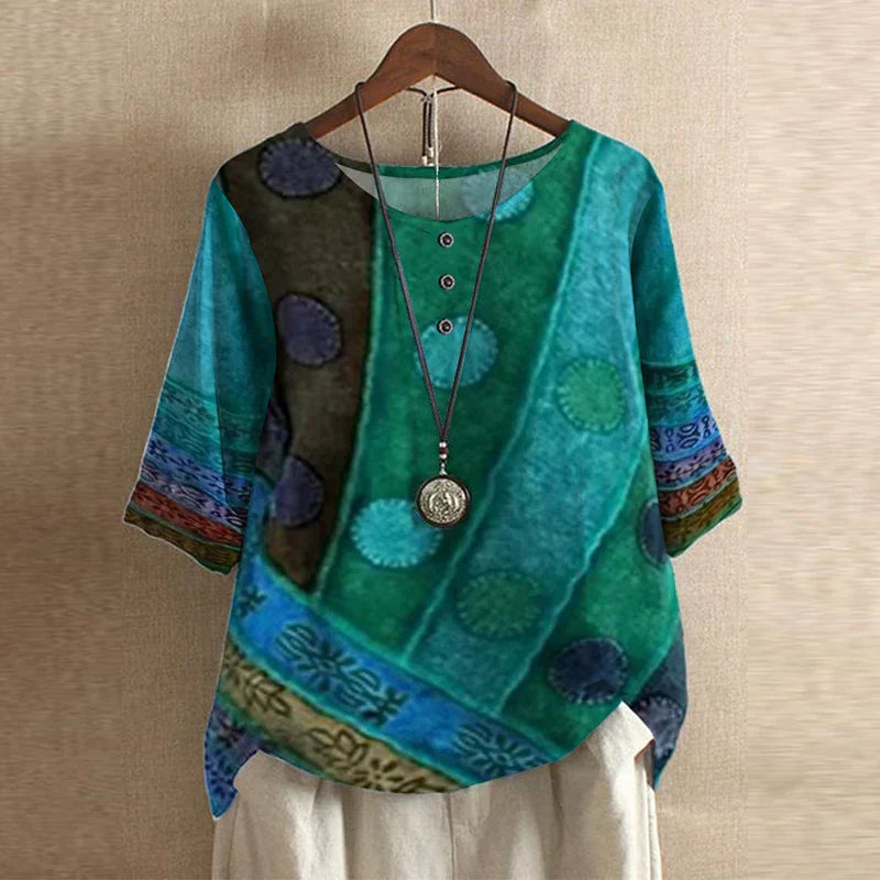 Ilva® | Retro-inspireret Bluse