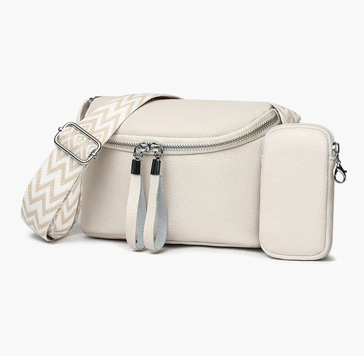 Ottilia® | Finslebet lædercrossbody taske