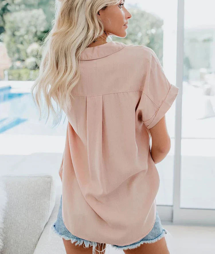Liora® | Afslappet Fit Casual Bluse