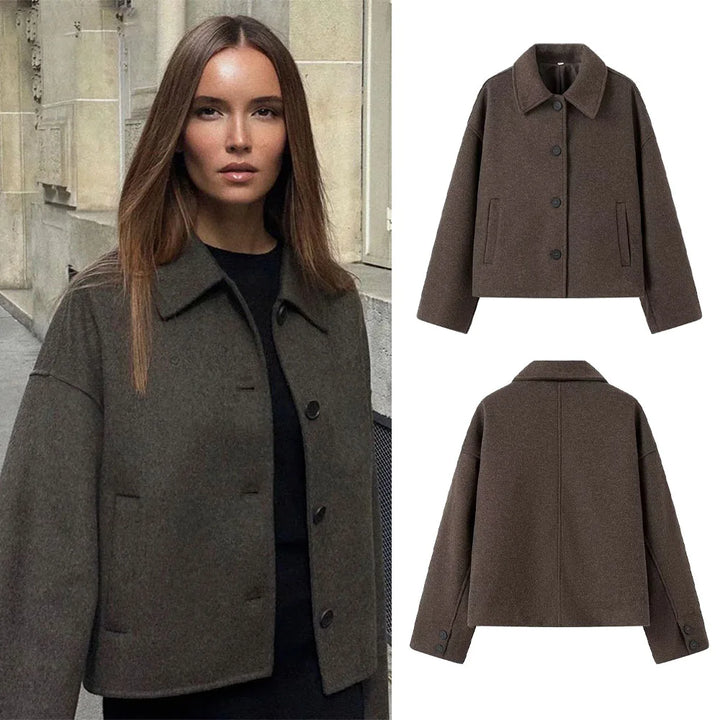 Malene® | Trench Coat i Suede
