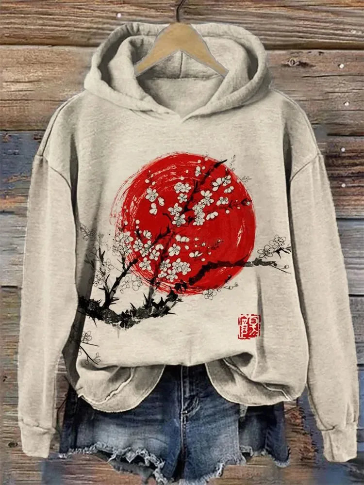 MELIA® | Sweatshirt med floraltryk