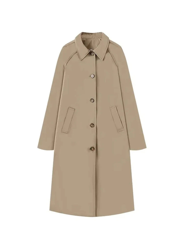 Signe® | Trench Coat i Suede