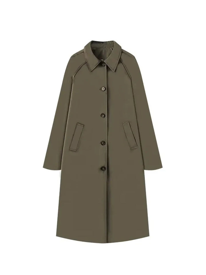 Signe® | Trench Coat i Suede
