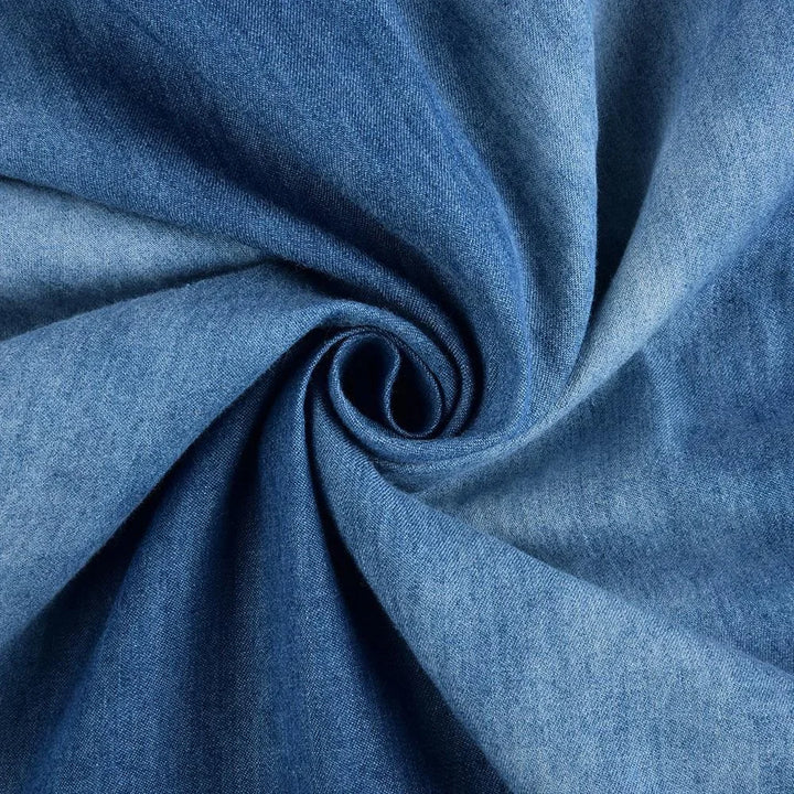 Trine® | Blød Denim Kjole
