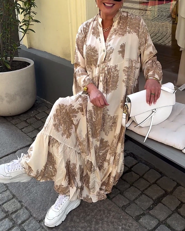 Tiril® | Lang bølgende kjole