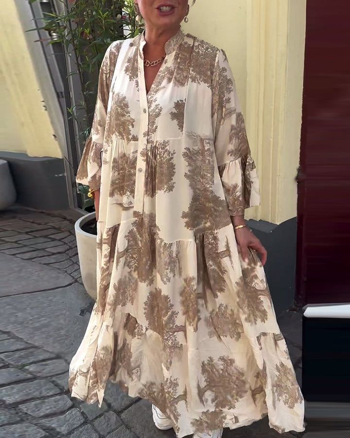Tiril® | Lang bølgende kjole