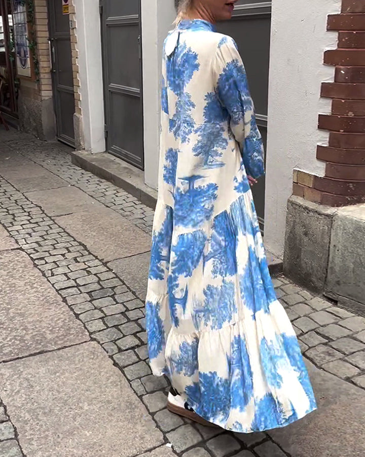 Tiril® | Lang bølgende kjole