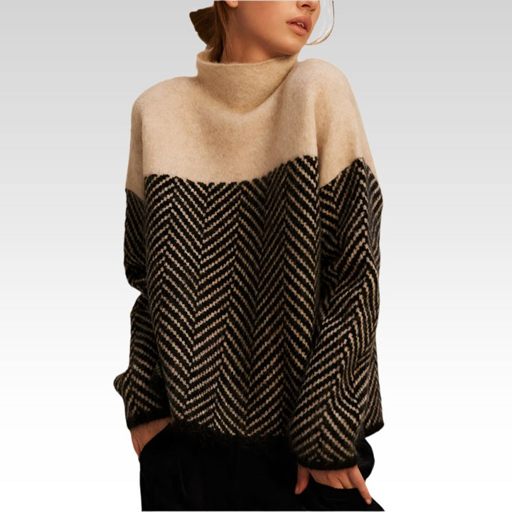 Amara® | Premium Rullekravepullover i fin strik