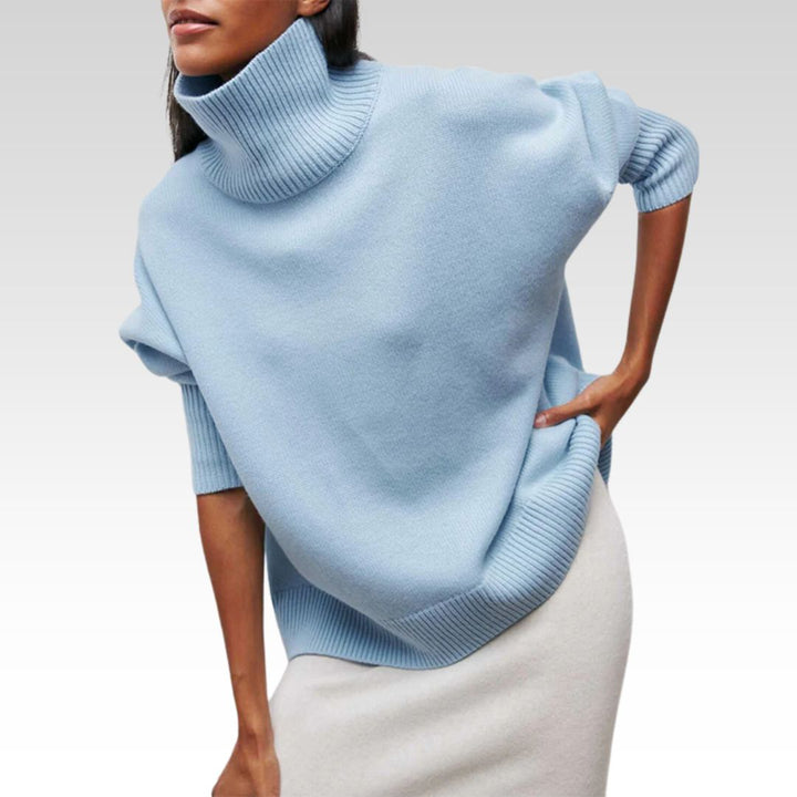 Zita® | Elegant Strik-Dolcevita-Trøje