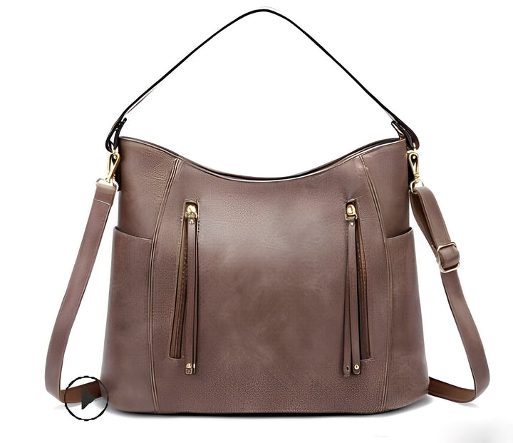 LENE® | Elegant vintage lædertaske