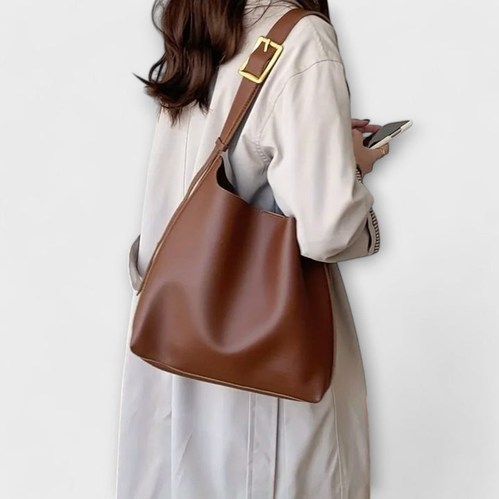 Ronja® | Elegant Skuldertaske i Læder