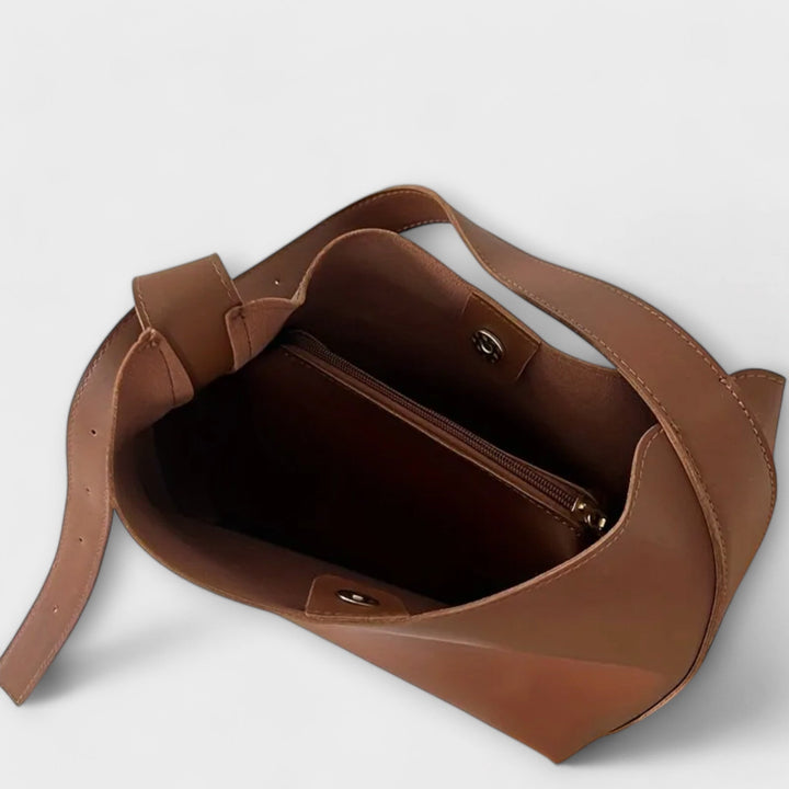 Ronja® | Elegant Skuldertaske i Læder