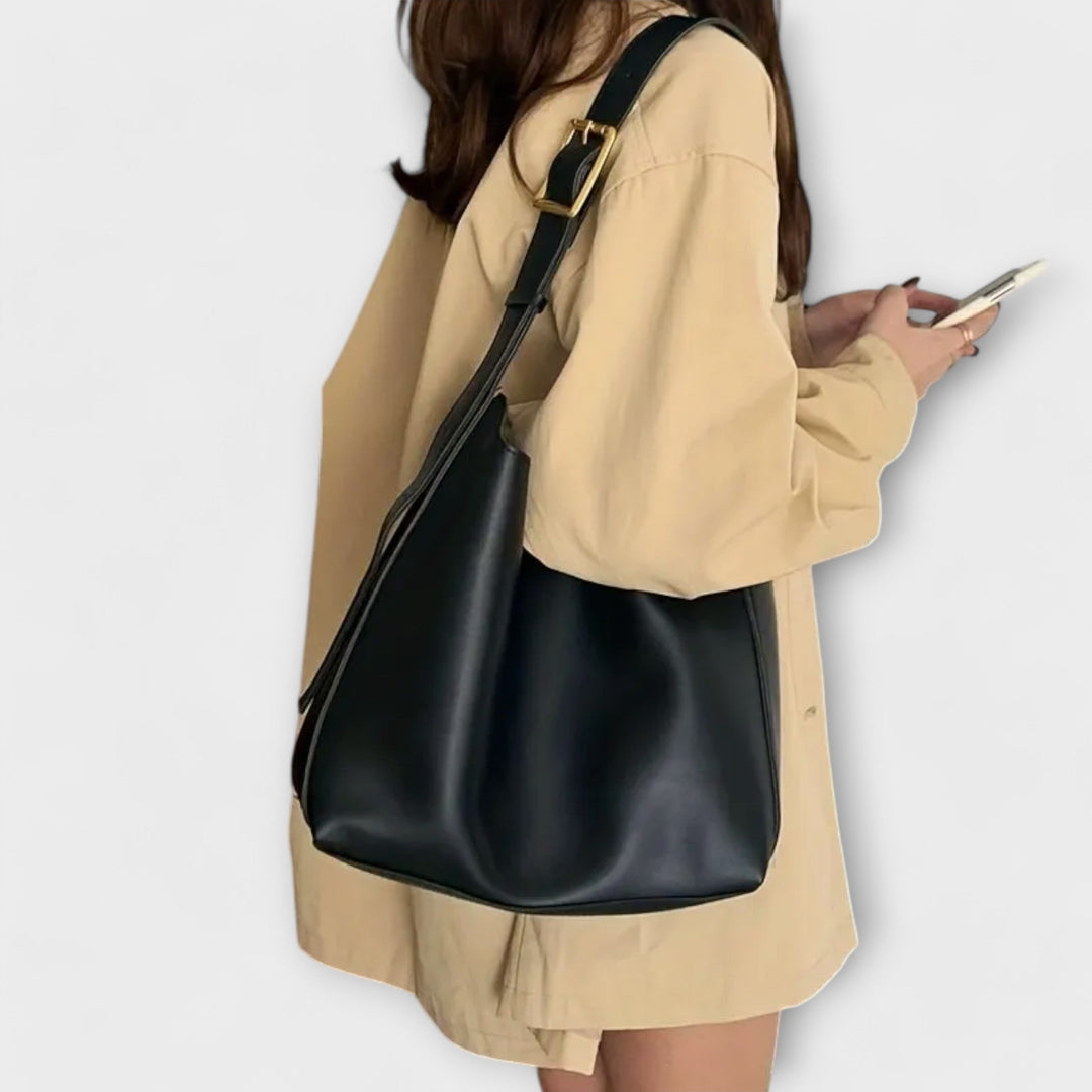 Ronja® | Elegant Skuldertaske i Læder