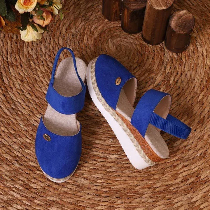 Maiken® | Ortopædiske sandaler med plateau, ventilerende og afslappende