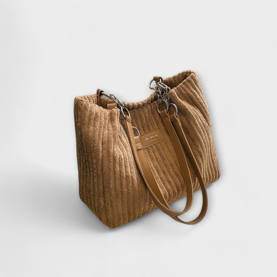 Tilda® | Blød Cord Skuldertaske